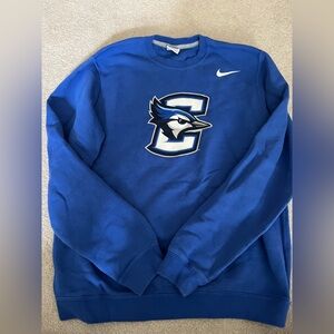 Nike Blue Creighton Crewneck MEDIUM